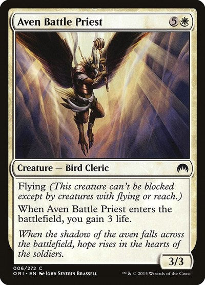 Aven Battle Priest Magic Origins (ORI) - (#6) Near Mint