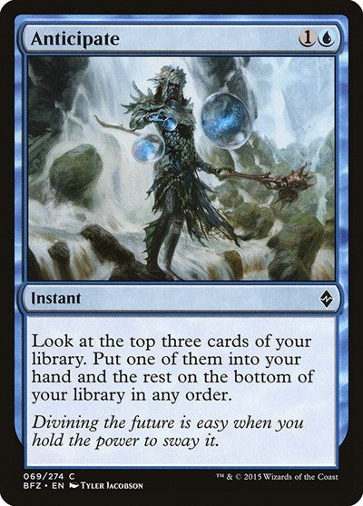 Anticipate Battle for Zendikar (BFZ) - (#69) Near Mint