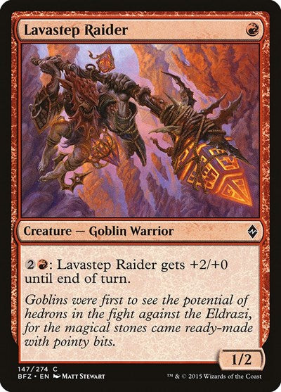 Lavastep Raider Battle for Zendikar (BFZ) - (#147) Near Mint