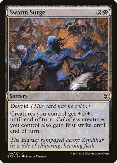 Swarm Surge Battle for Zendikar (BFZ) - (#100) Near Mint