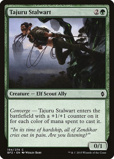Tajuru Stalwart Battle for Zendikar (BFZ) - (#194) Near Mint