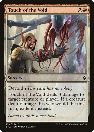 Touch of the Void Battle for Zendikar (BFZ) - (#134) Near Mint