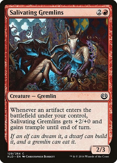 Salivating Gremlins Kaladesh (KLD) - (#129) Near Mint