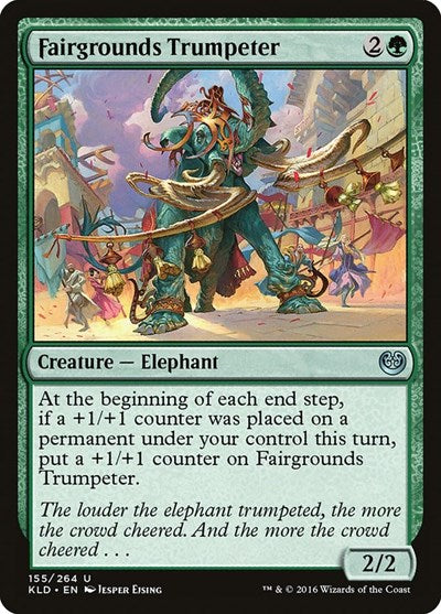 Fairgrounds Trumpeter Kaladesh (KLD) - (#155) Near Mint