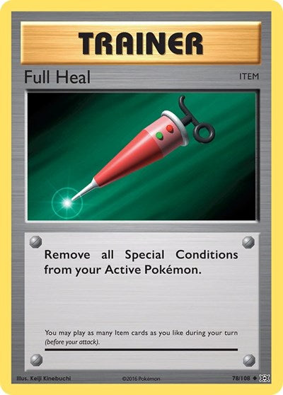 Full Heal XY - Evolutions (EVO) - (#78/108) Near Mint