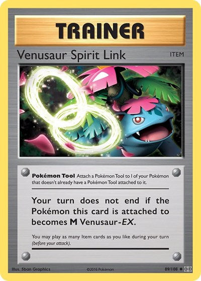 Venusaur Spirit Link XY - Evolutions (EVO) - (#89/108) Near Mint