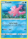 Corsola SM Base Set (SM01) - (#36/149) Near Mint