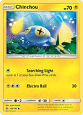 Chinchou SM Base Set (SM01) - (#49/149) Near Mint