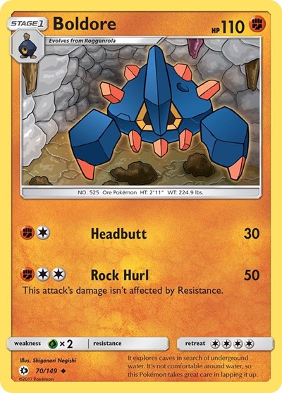 Boldore SM Base Set (SM01) - (#70/149) Near Mint