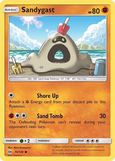 Sandygast SM Base Set (SM01) - (#74/149) Near Mint