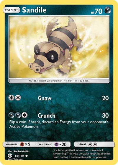 Sandile SM Base Set (SM01) - (#83/149) Near Mint