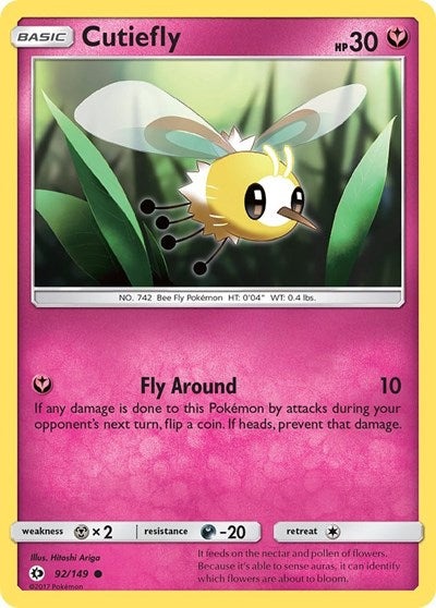 Cutiefly SM Base Set (SM01) - (#92/149) Near Mint