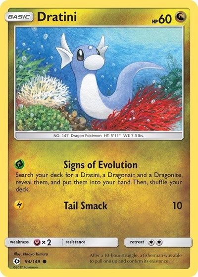 Dratini SM Base Set (SM01) - (#94/149) Near Mint