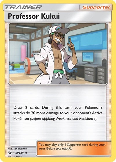 Professor Kukui SM Base Set (SM01) - (#128/149) Near Mint