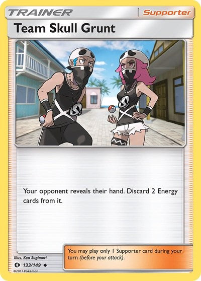 Team Skull Grunt SM Base Set (SM01) - (#133/149) Near Mint
