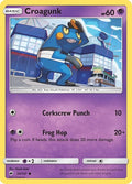 Croagunk SM - Burning Shadows (SM03) - (#54/147) Near Mint