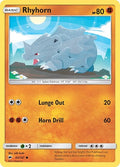 Rhyhorn SM - Burning Shadows (SM03) - (#65/147) Reverse Holofoil Near Mint