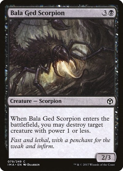 Bala Ged Scorpion Iconic Masters (IMA) - (#79) Near Mint