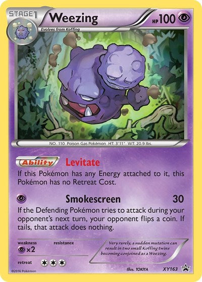 Weezing - XY163 XY Promos (PR) - (#XY163) Holofoil Near Mint