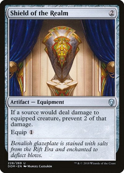 Shield of the Realm Dominaria (DOM) - (#228) Near Mint