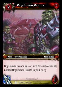 Orgrimmar Grunts Heroes of Azeroth () - () Near Mint