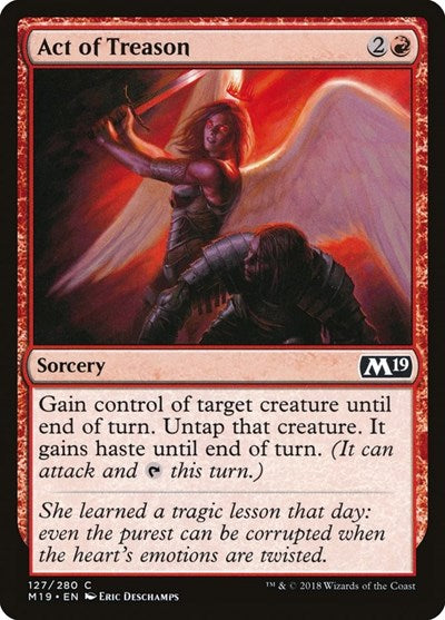 Act of Treason Core Set 2019 (M19) - (#127) Near Mint