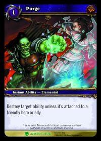 Purge Heroes of Azeroth () - () Near Mint