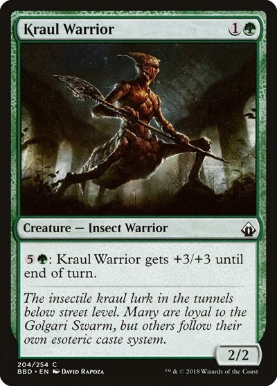 Kraul Warrior Battlebond (BBD) - (#204) Near Mint