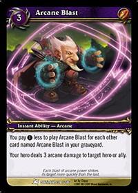 Arcane Blast Fires of Outland () - () Lightly Played