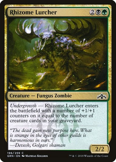 Rhizome Lurcher Guilds of Ravnica (GRN) - (#196) Near Mint