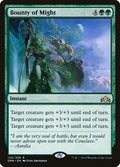 Bounty of Might Guilds of Ravnica (GRN) - (#124) Near Mint