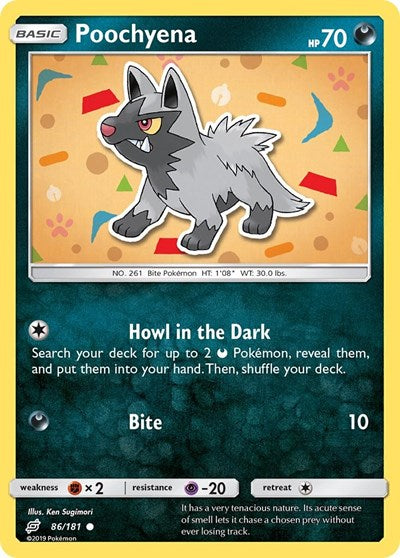 Poochyena SM - Team Up (SM9) - (#86/181) Near Mint