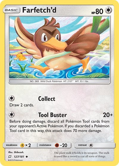 Farfetchd SM - Team Up (SM9) - (#127/181) Near Mint