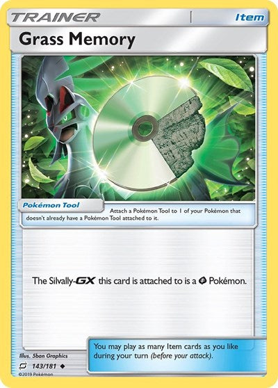 Grass Memory SM - Team Up (SM9) - (#143/181) Near Mint