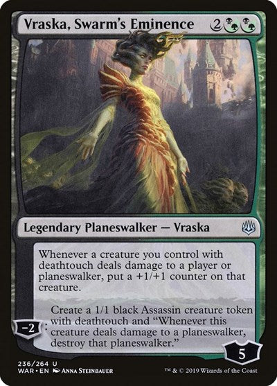Vraska, Swarm's Eminence War of the Spark (WAR) - (#236) Near Mint