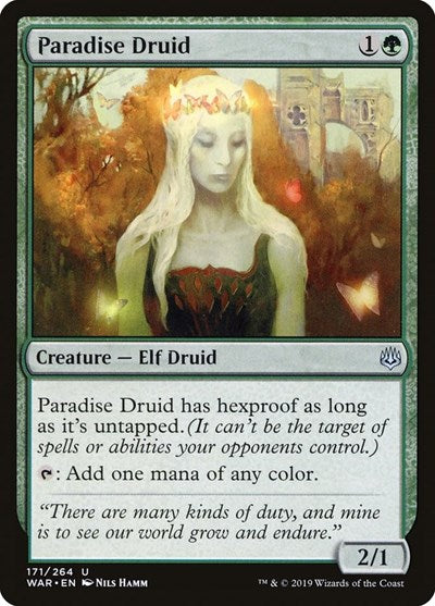 Paradise Druid War of the Spark (WAR) - (#171) Near Mint