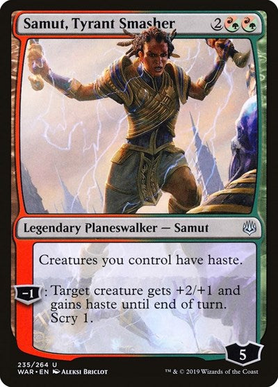 Samut, Tyrant Smasher War of the Spark (WAR) - (#235) Near Mint