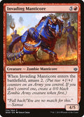 Invading Manticore War of the Spark (WAR) - (#134) Near Mint