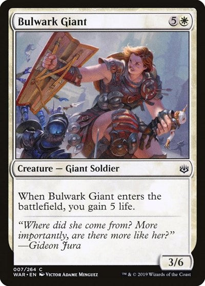 Bulwark Giant War of the Spark (WAR) - (#7) Near Mint
