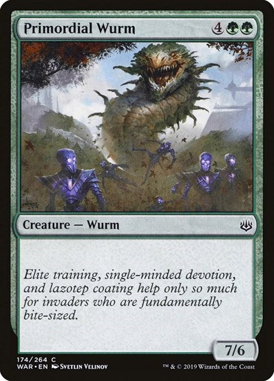 Primordial Wurm War of the Spark (WAR) - (#174) Near Mint