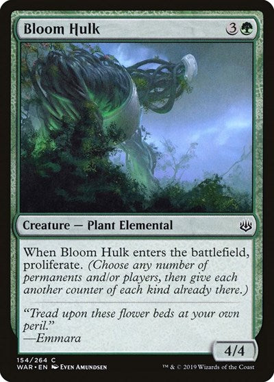 Bloom Hulk War of the Spark (WAR) - (#154) Near Mint