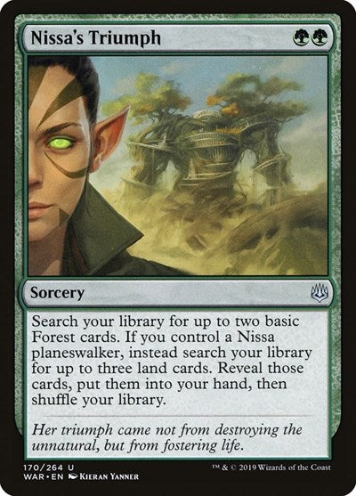 Nissa's Triumph War of the Spark (WAR) - (#170) Near Mint