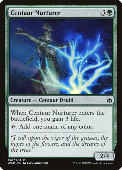 Centaur Nurturer War of the Spark (WAR) - (#156) Near Mint