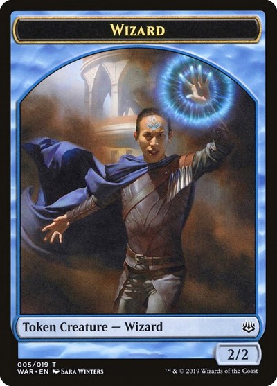 Wizard Token War of the Spark (WAR) - (#5) Near Mint