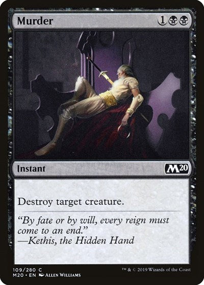 Murder Core Set 2020 (M20) - (#109) Near Mint