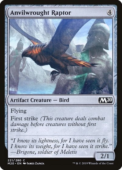 Anvilwrought Raptor Core Set 2020 (M20) - (#221) Near Mint