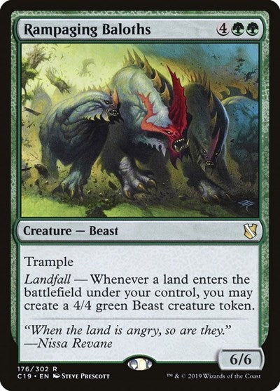 Rampaging Baloths Commander 2019 (C19) - (#176) Near Mint