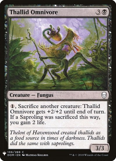 Thallid Omnivore The List Reprints (LIST) - (#106) Near Mint