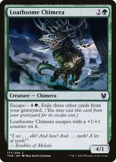 Loathsome Chimera Theros Beyond Death (THB) - (#177) Near Mint