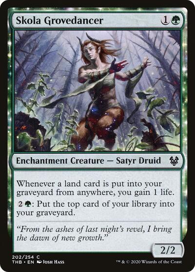 Skola Grovedancer Theros Beyond Death (THB) - (#202) Near Mint